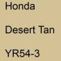 Preview: Honda, Desert Tan, YR54-3.